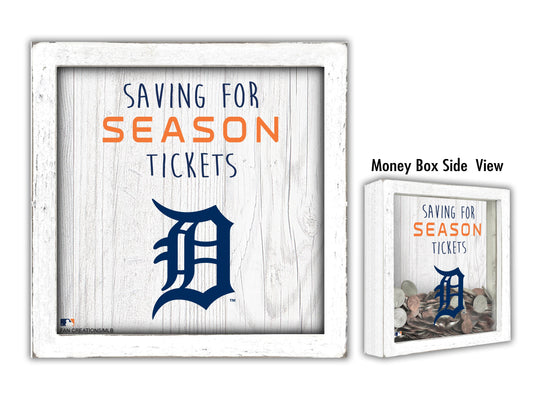 Fan Creations Desktop Stand Detroit Tigers Saving For Tickets Money Box