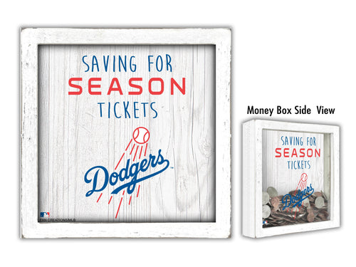 Fan Creations Desktop Stand Los Angeles Dodgers Saving For Tickets Money Box