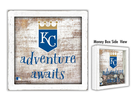 Fan Creations Desktop Stand Kansas City Royals Adventure Awaits Money Box