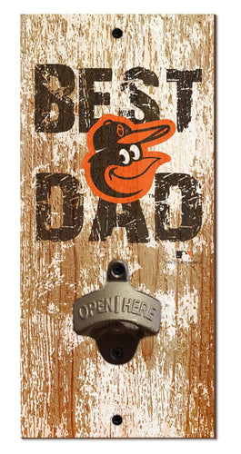 Fan Creations Home Decor Baltimore Orioles  Best Dad Bottle Opener