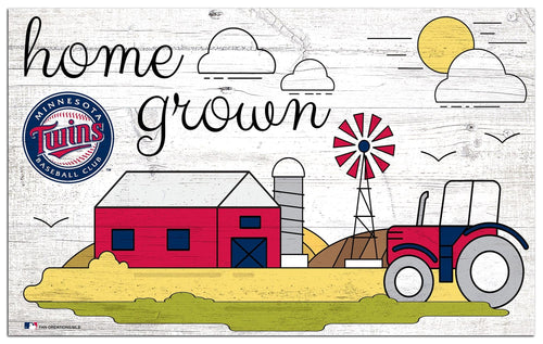 Fan Creations Home Decor Minnesota Twins  Home Grown 11x19