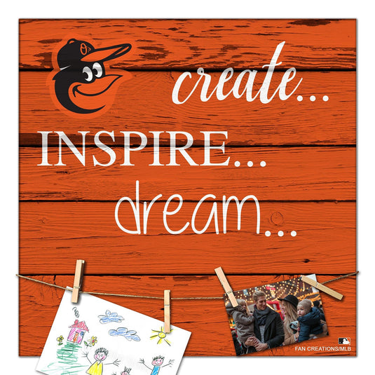 Fan Creations Desktop Stand Baltimore Orioles Create Dream Inspire 18x18