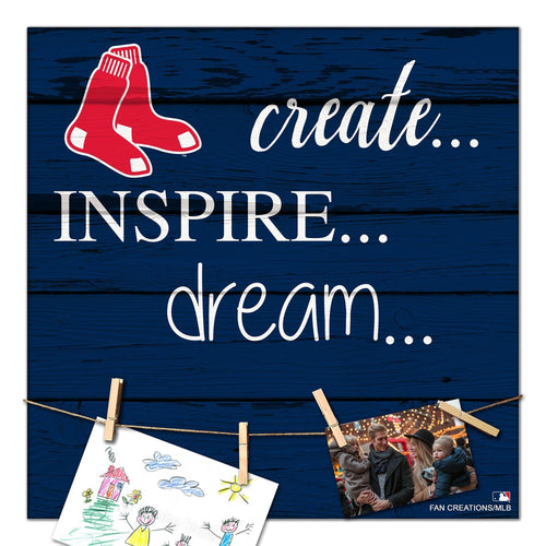 Fan Creations Desktop Stand Boston Red Sox Create Dream Inspire 18x18