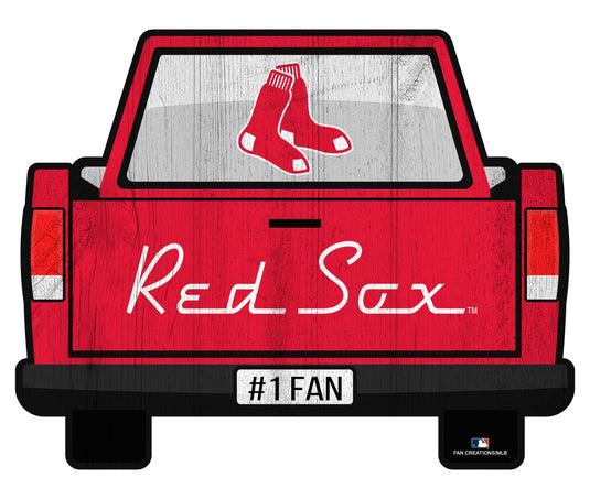 Fan Creations Home Decor Boston Red Sox Slogan Truck Back Vintage 12in