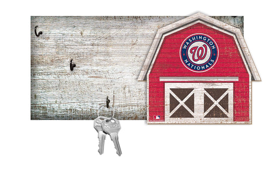 Fan Creations Wall Decor Washington Nationals Barn Keychain Holder