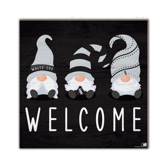 Fan Creations Home Decor Chicago White Sox   Welcome Gnomes