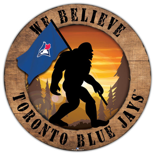 Fan Creations Wall Decor Toronto Blue Jays Bigfoot 12in Circle