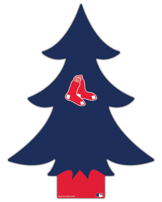 Fan Creations Desktop Tree Boston Red Sox Team Color Desktop Tree 12in