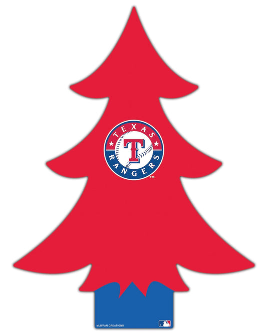 Fan Creations Desktop Tree Texas Rangers Team Color Desktop Tree 12in