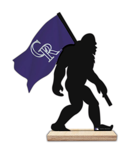 Fan Creations Bigfoot Cutout Colorado Rockies Bigfoot Cutout