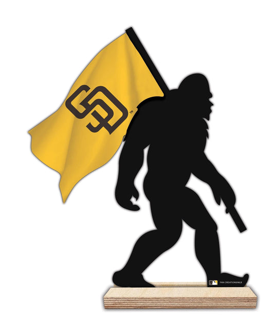 Fan Creations Home Decor San Diego Padres 12inch Big Foot Cutout