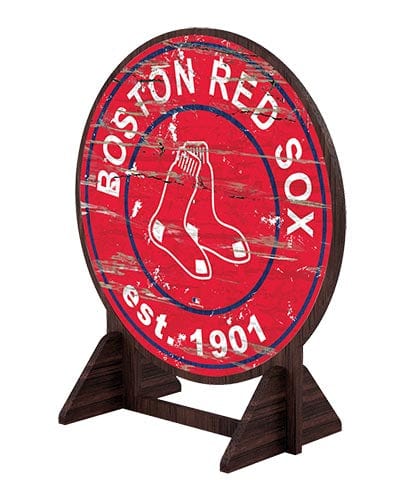 Fan Creations Desktop Stand Boston Red Sox Desktop Circle Logo Stand