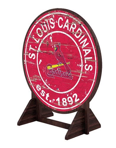 St Louis Cardinals Desktop Circle Logo Stand – Fan Creations GA