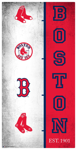 Fan Creations Home Decor Boston Red Sox Team Logo Progression 6x12