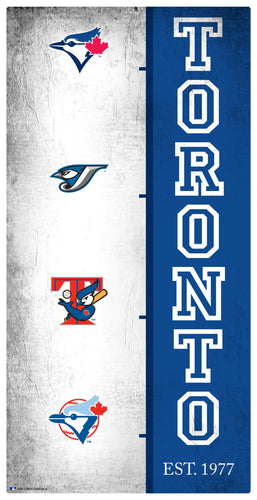 Fan Creations Home Decor Toronto Blue Jays Team Logo Progression 6x12