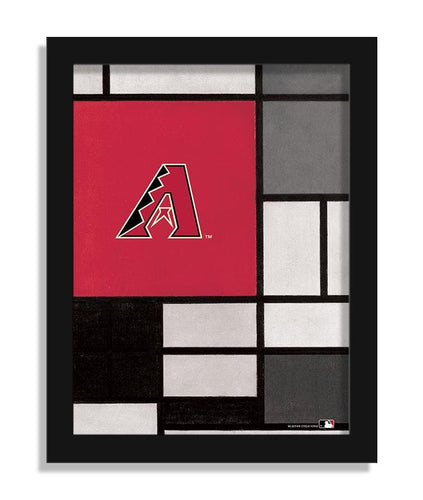 Fan Creations Home Decor Arizona Diamondbacks Team Composition 12x16 (fine art)