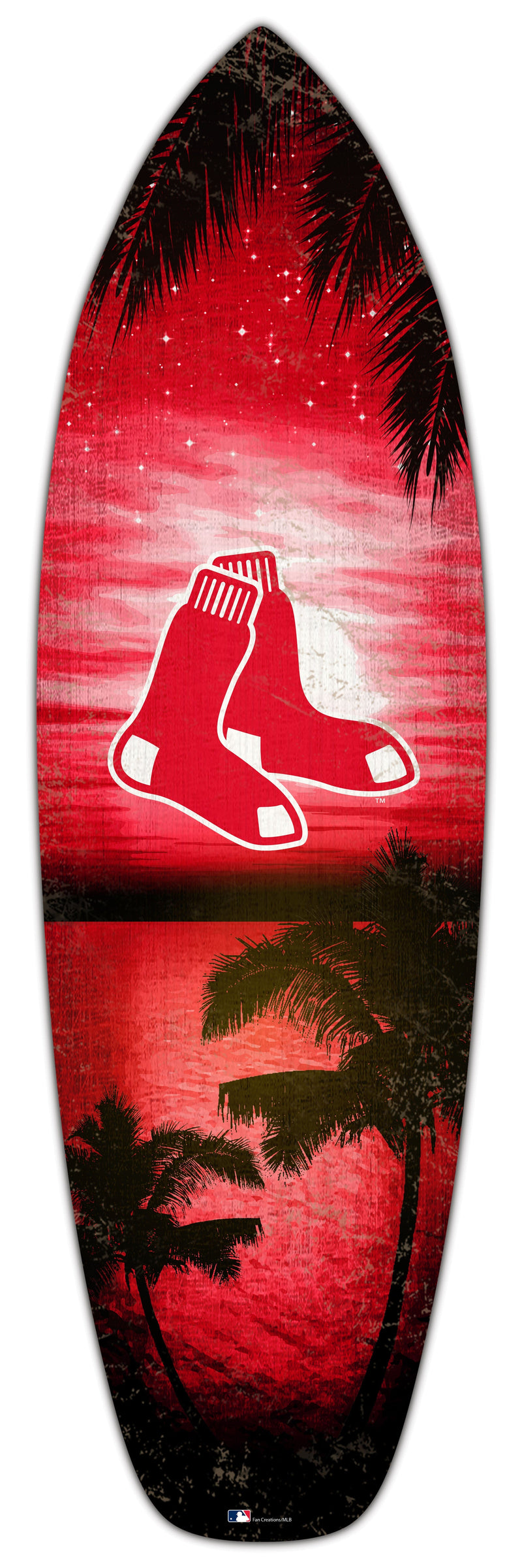 Load image into Gallery viewer, Fan Creations 24inch MLB Boston Red Sox Surfboard Wall Art
