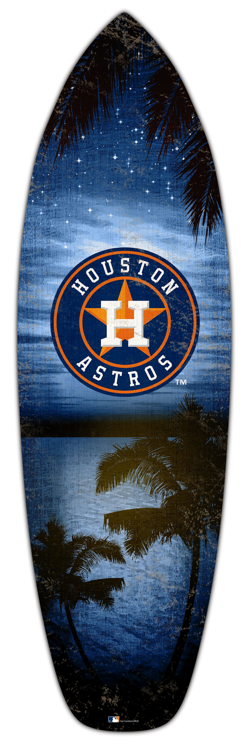 Load image into Gallery viewer, Fan Creations 24inch MLB Houston Astros Surfboard Wall Art
