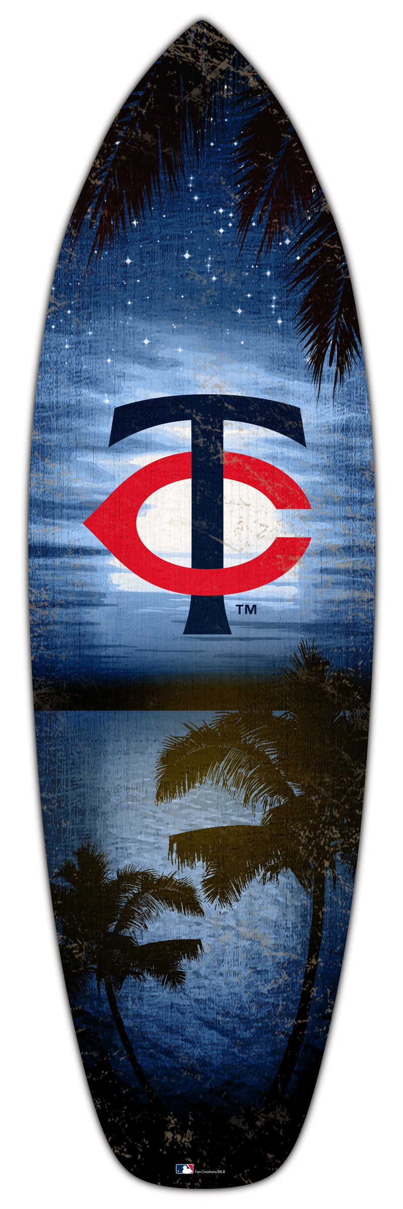 Load image into Gallery viewer, Fan Creations 24inch MLB Minnesota Twins Surfboard Wall Art
