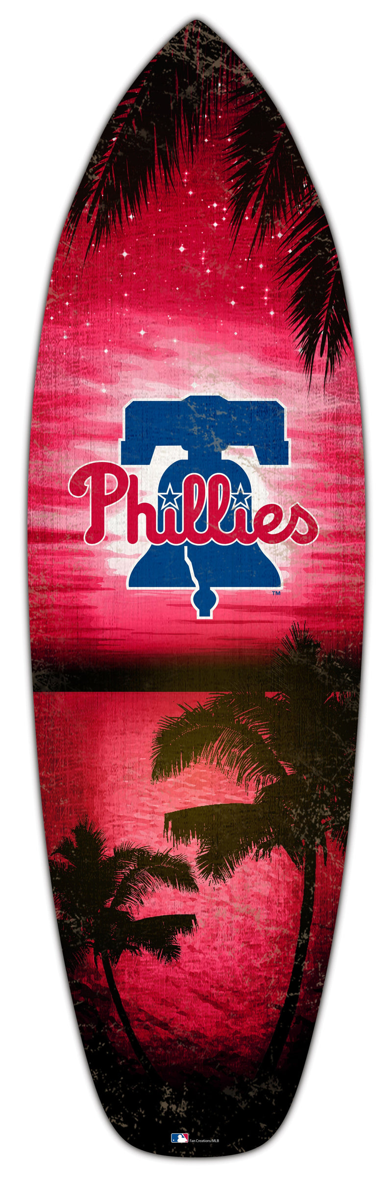 Load image into Gallery viewer, Fan Creations 24inch MLB Philadelphia Phillies Surfboard Wall Art
