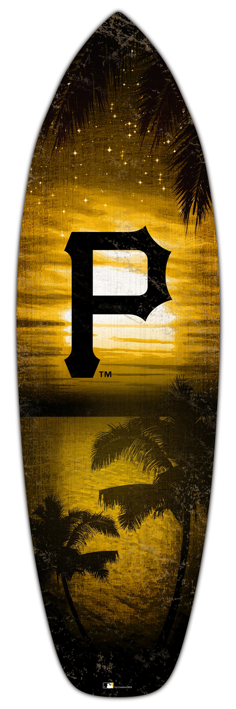 Load image into Gallery viewer, Fan Creations 24inch MLB Pittsburgh Pirates Surfboard Wall Art
