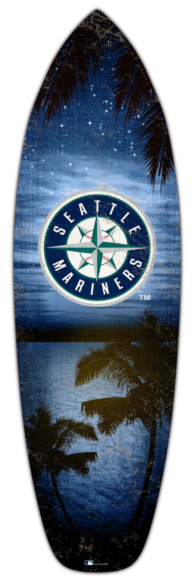 Load image into Gallery viewer, Fan Creations 24inch MLB Seattle Mariners Surfboard Wall Art

