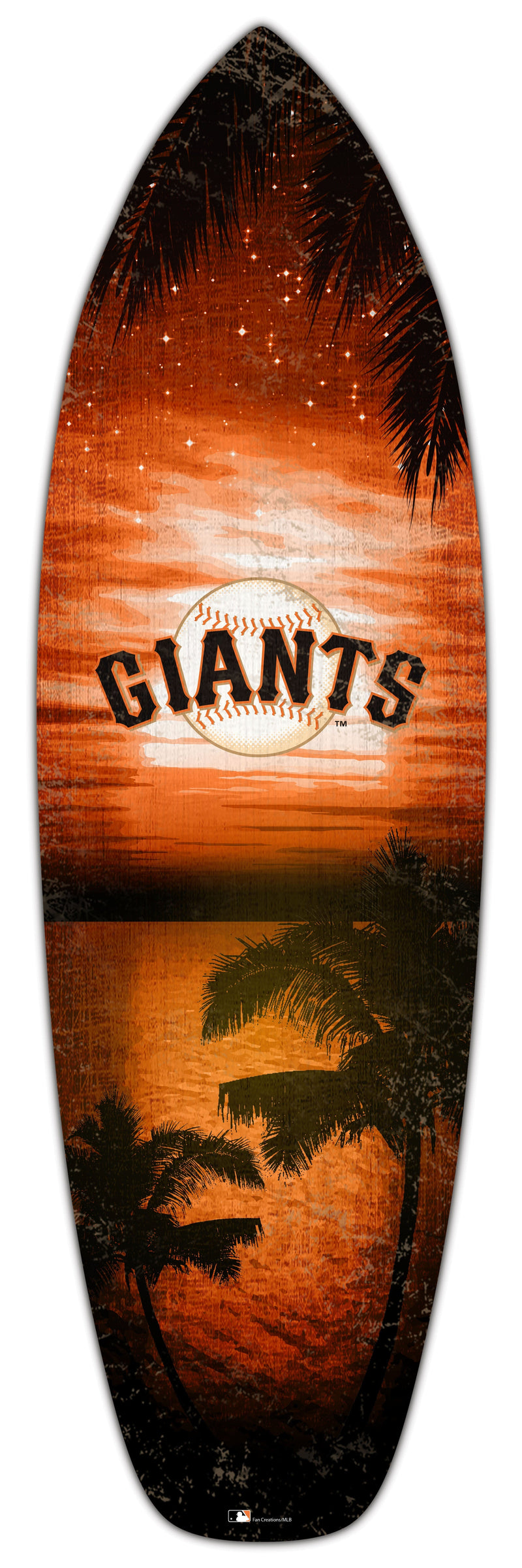 Load image into Gallery viewer, Fan Creations 24inch MLB San Francisco Giants Surfboard Wall Art
