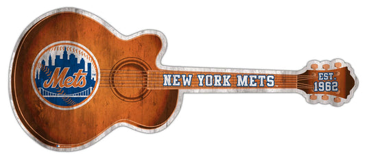 Fan Creations 24in Guitar MLB New York Mets team wall art sign