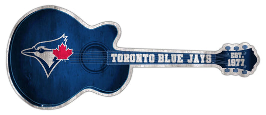 Fan Creations 24in Guitar MLB Toronto Blue Jays team wall art sign