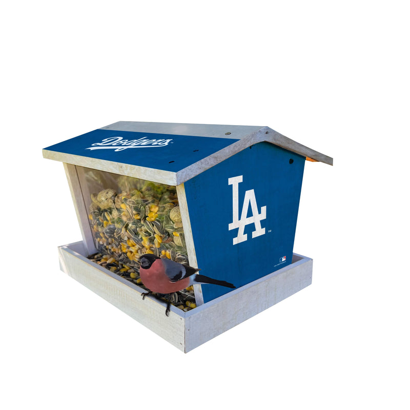 Load image into Gallery viewer, Fan Creations Outdoor MLB Los Angeles Dodgers Bird Feeder for Sports Fans - Assembled
