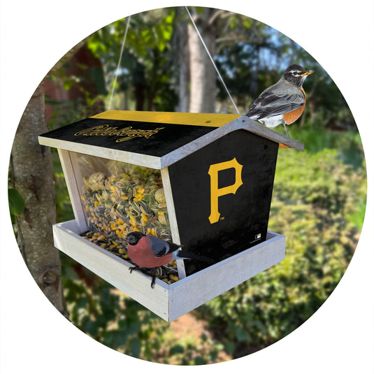 Fan Creations Outdoor MLB Pittsburgh Pirates Bird Feeder for Sports Fans - Assembled