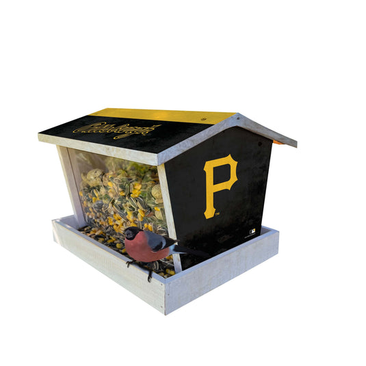 Fan Creations Outdoor MLB Pittsburgh Pirates Bird Feeder for Sports Fans - Assembled