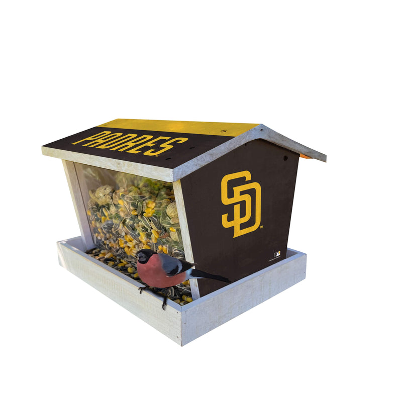 Load image into Gallery viewer, Fan Creations Outdoor MLB San Diego Padres Bird Feeder for Sports Fans - Assembled
