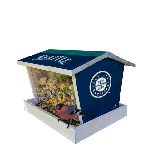 Fan Creations Outdoor MLB Seattle Mariners Bird Feeder for Sports Fans - Assembled