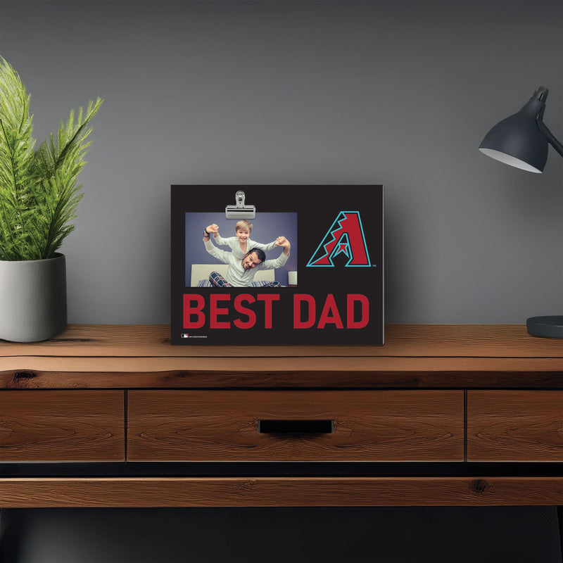 Load image into Gallery viewer, Fan Creations Best Dad MLB Arizona Diamondbacks Clip Frame
