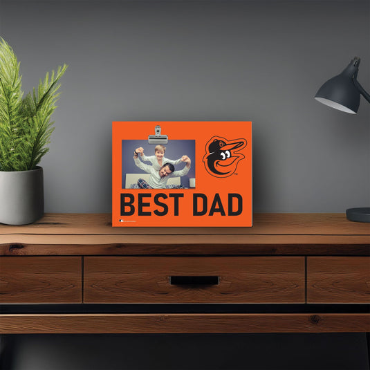 Fan Creations Best Dad MLB Baltimore Orioles Clip Frame