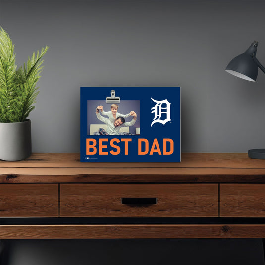 Fan Creations Best Dad MLB Detroit Tigers Clip Frame