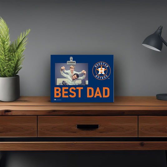 Fan Creations Best Dad MLB Houston Astros Clip Frame