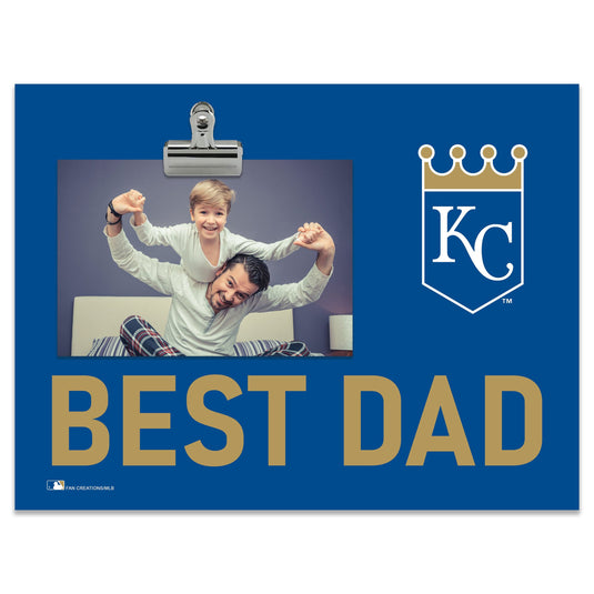 Fan Creations Best Dad MLB Kansas City Royals Clip Frame