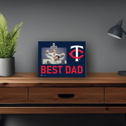 Fan Creations Best Dad MLB Minnesota Twins Clip Frame