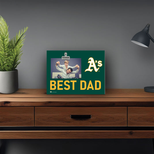 Fan Creations Best Dad MLB Oakland Athletics Clip Frame