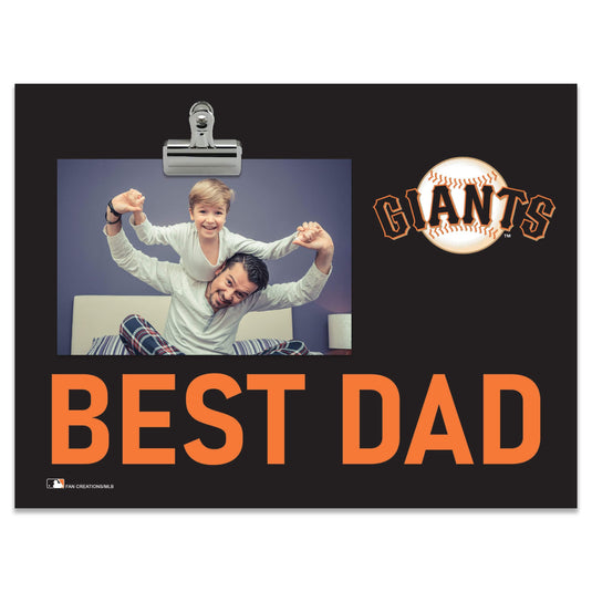 Fan Creations Best Dad MLB San Francisco Giants Clip Frame