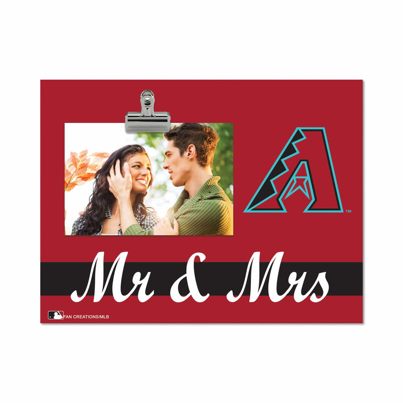 Load image into Gallery viewer, Fan Creations Brightline Mr. and Mrs. MLB Arizona Diamondbacks Clip Frame
