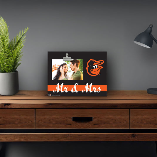 Fan Creations Brightline Mr. and Mrs. MLB Baltimore Orioles Clip Frame