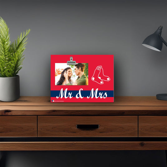 Fan Creations Brightline Mr. and Mrs. MLB Boston Red Sox Clip Frame