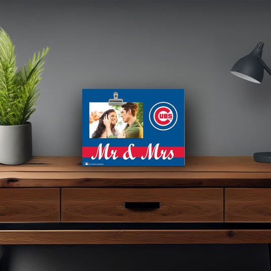 Fan Creations Brightline Mr. and Mrs. MLB Chicago Cubs Clip Frame