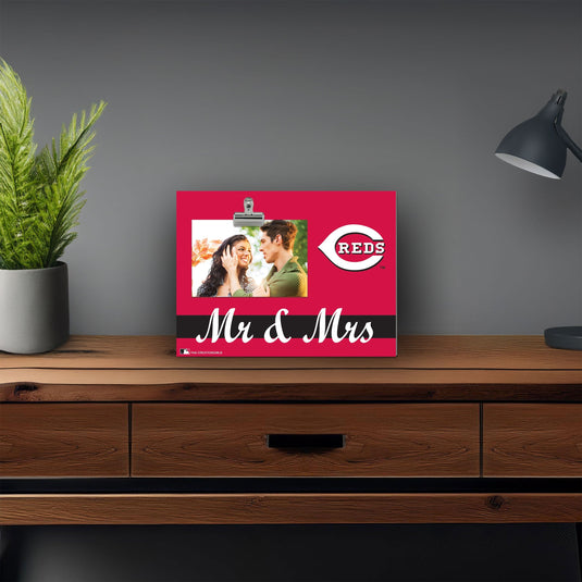 Fan Creations Brightline Mr. and Mrs. MLB Cincinnati Reds Clip Frame