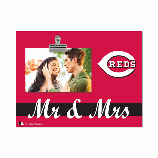 Fan Creations Brightline Mr. and Mrs. MLB Cincinnati Reds Clip Frame