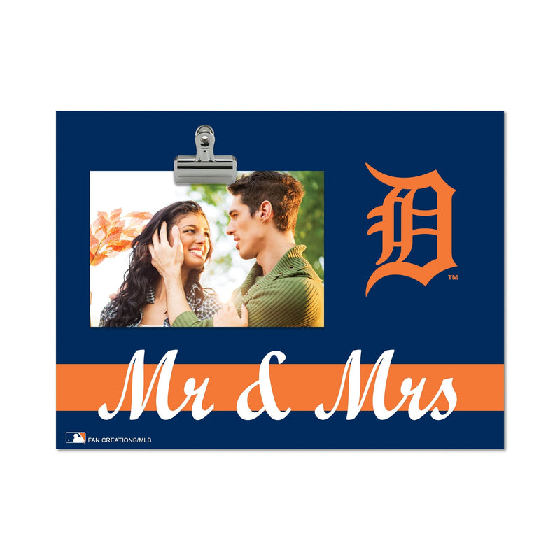 Load image into Gallery viewer, Fan Creations Brightline Mr. and Mrs. MLB Detroit Tigers Clip Frame

