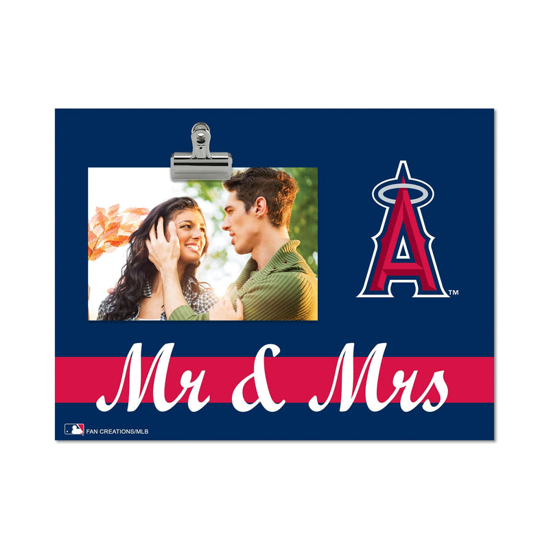 Load image into Gallery viewer, Fan Creations Brightline Mr. and Mrs. MLB Los Angeles Angels Clip Frame
